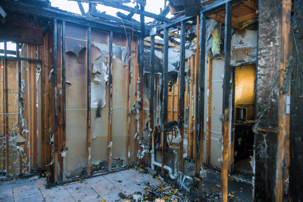 Professional Fire Damage Repair technician working in Kennett, MO